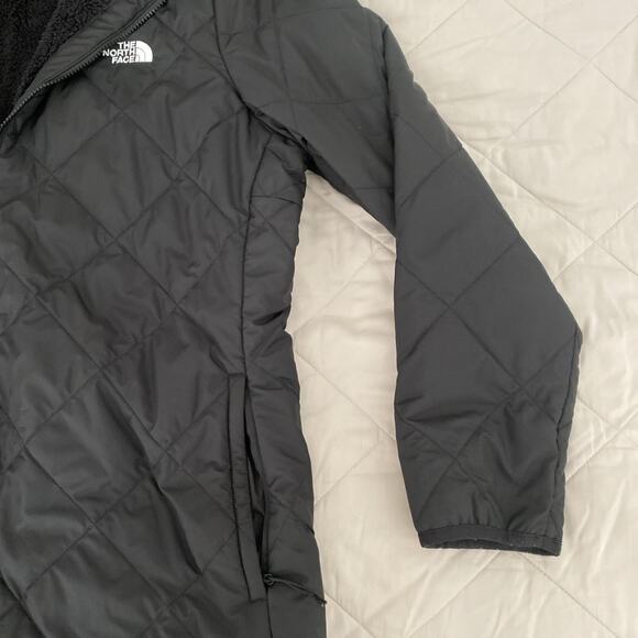 The North Face Women’s Shady Glade Insulated Parka Fleece Lined Interior Size XL - Picture 7 of 12
